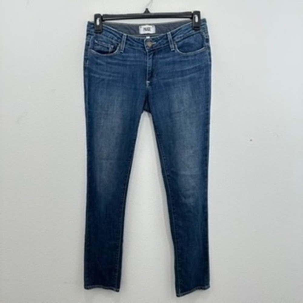 Paige Jimmy Jimmy Skinny Jeans Women's‎ Size 27 Dark Wash Denim Jeans Casual